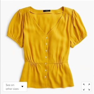 J Crew peblum top